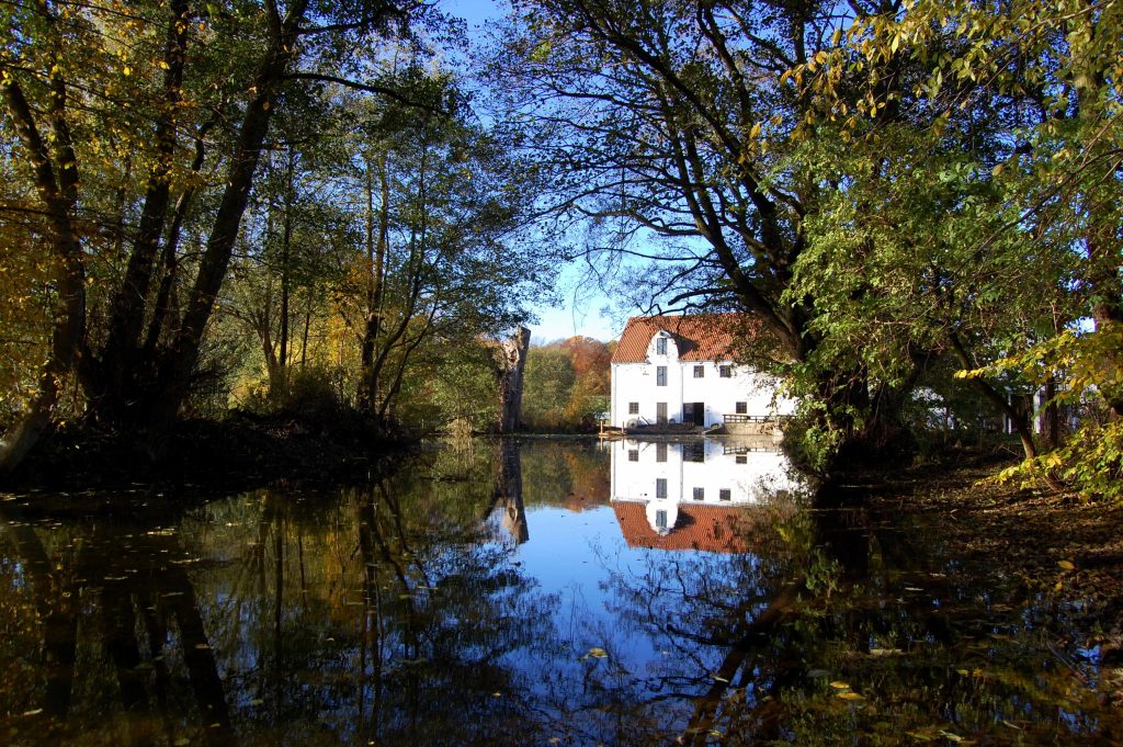 møllen med vand (wecompress.com) Mill day - Esrum Kloster & Møllegård